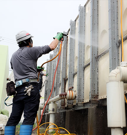 株式会社ビルカン_貯水槽清掃